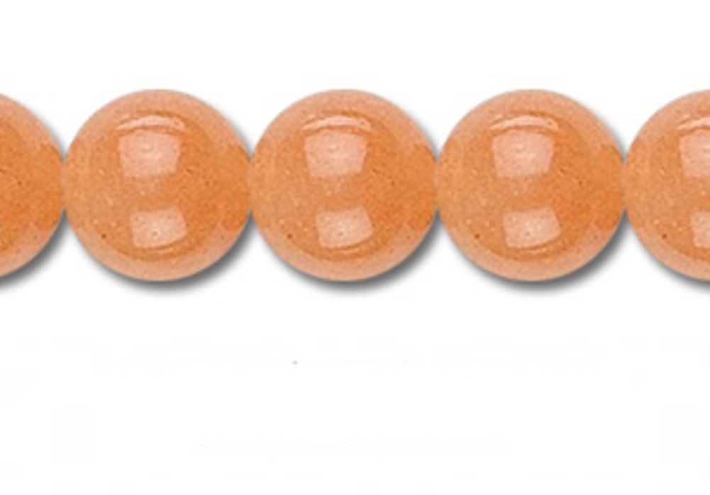 Perle cornaline orange Ø 10mm A L’UNITE P03